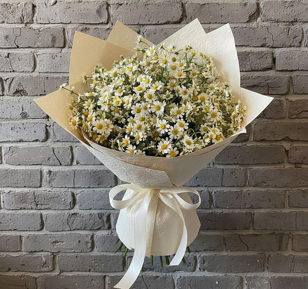 Букет цветов из: Ромашки в Большое Новосурино
