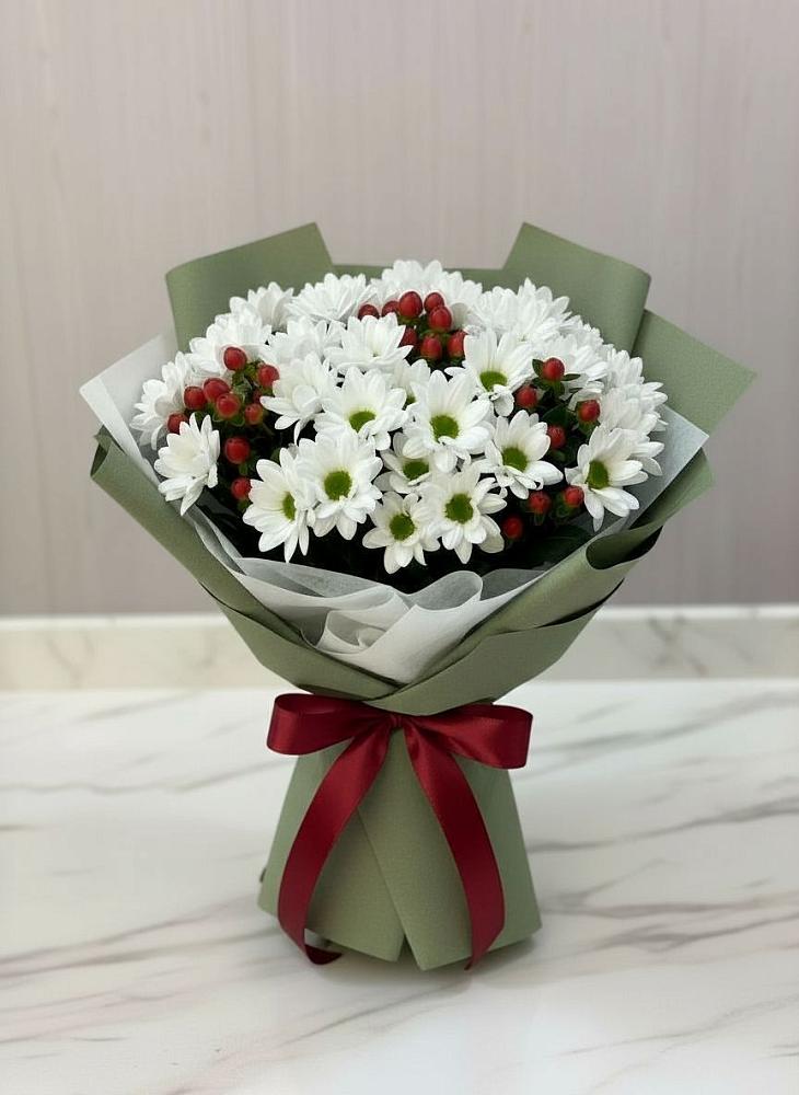 Букет цветов из: Хризантемы в Большое Новосурино