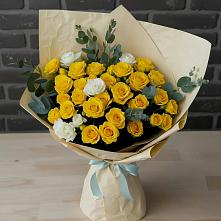 Букет цветов из:  Розы в Большое Новосурино