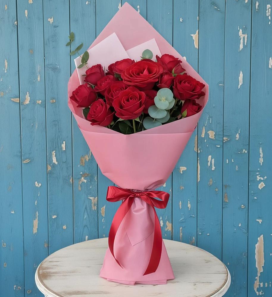 Букет цветов из: Розы в Большое Новосурино