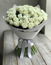 Букет 35 Белых роз в Большое Новосурино