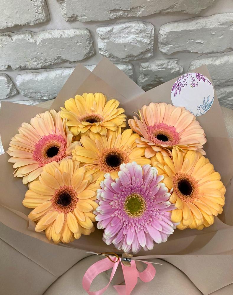 Букет цветов из: Герберы в Большое Новосурино