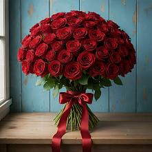 Букет Красные розы Блэк Меджик в Большое Новосурино
