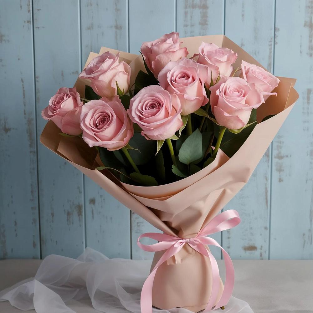 Букет цветов из: Розы в Большое Новосурино