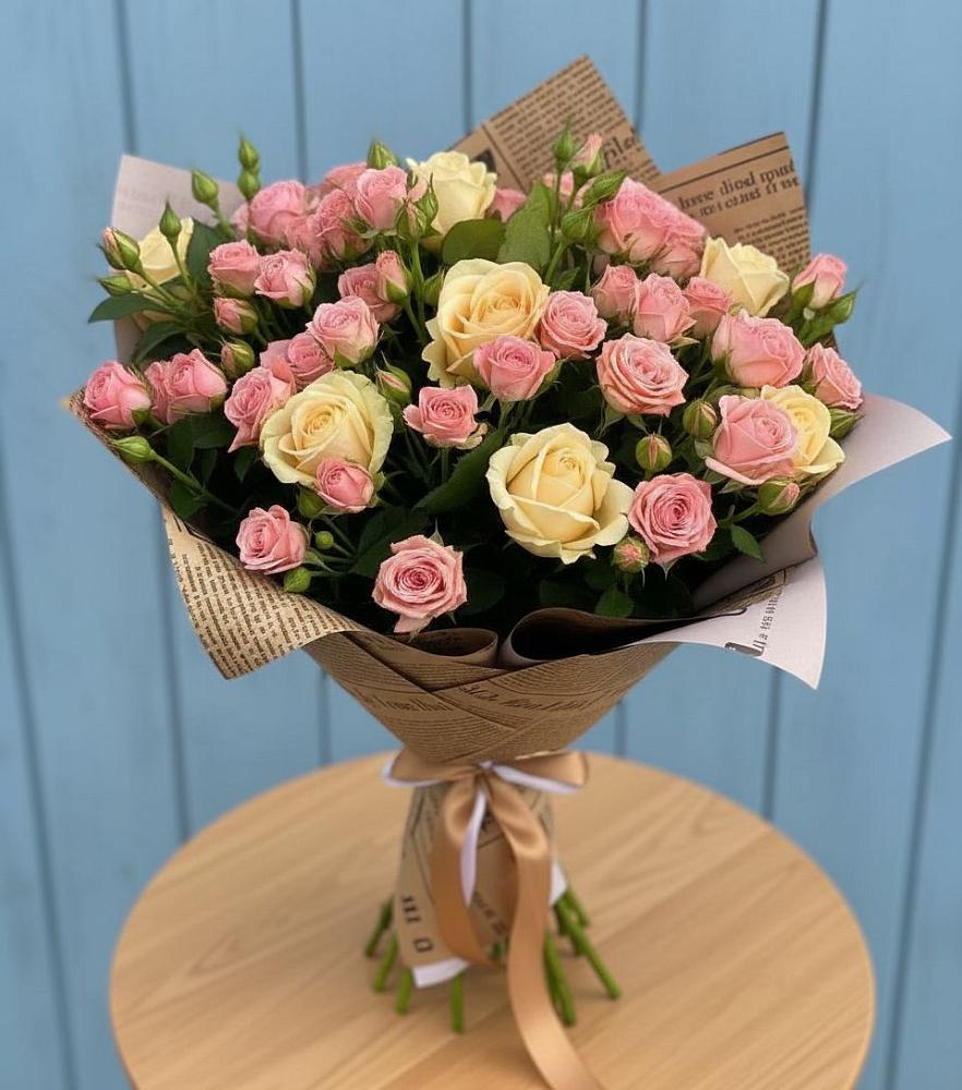 Букет цветов из: Розы в Большое Новосурино