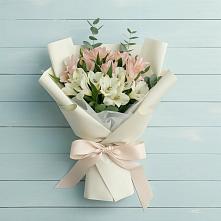 Букет цветов из:  Альстромерии в Большое Новосурино