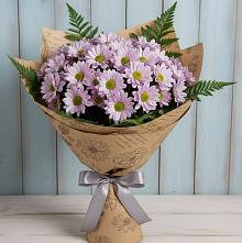 Букет цветов из:  Хризантемы в Большое Новосурино