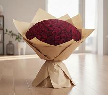 Букет 101 Красная роза #REPLACE_PRED# Большое Новосурино