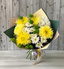 Букет цветов из:  Хризантемы в Большое Новосурино