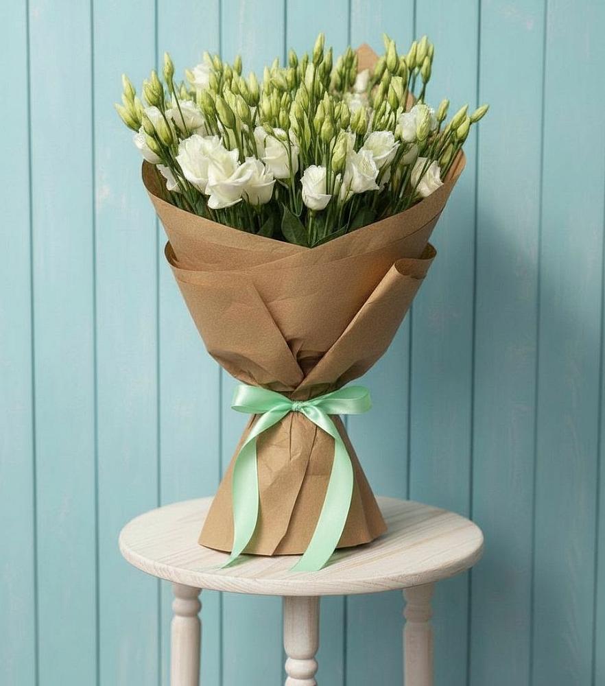 Букет цветов из: Лизиантусы в Большое Новосурино