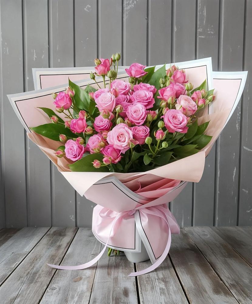 Букет Розовый кустик в Большое Новосурино