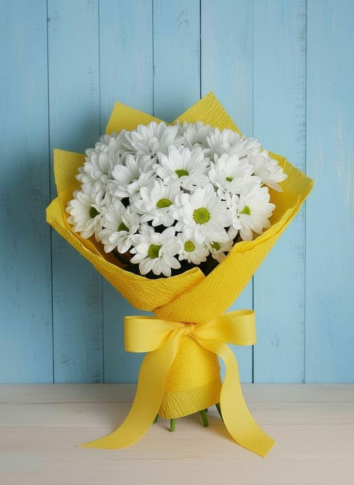 Букет цветов из: Хризантемы в Большое Новосурино