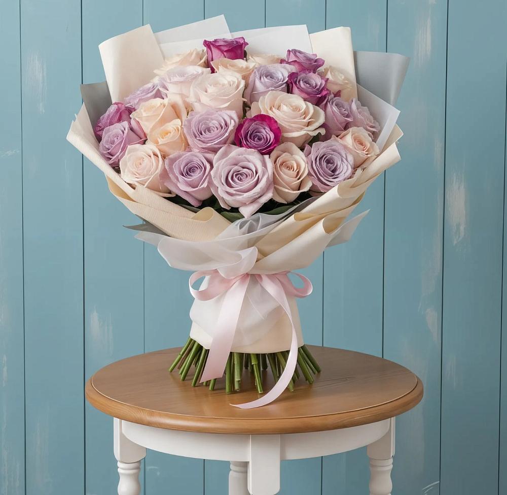 Букет цветов из: Розы в Большое Новосурино