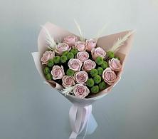 Букет цветов из:  Розы и Хризантемы в Большое Новосурино