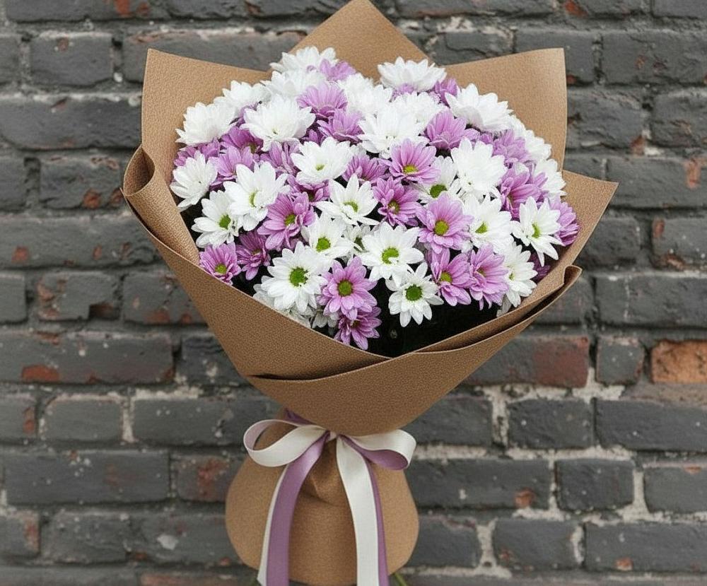 Букет цветов из: Хризантемы в Большое Новосурино