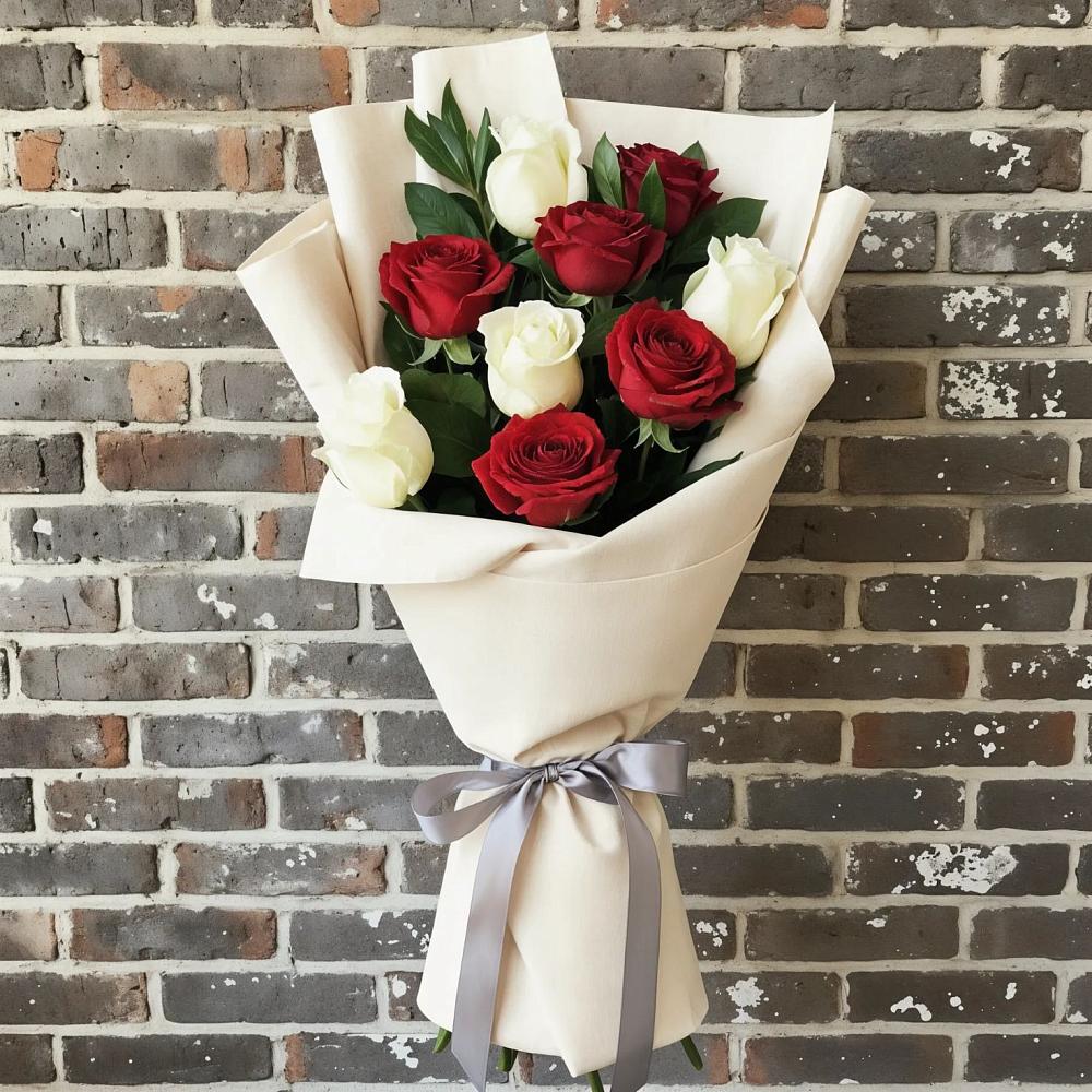 Букет цветов из: Розы в Большое Новосурино