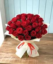 Букет 29 Красных роз #REPLACE_PRED# Большое Новосурино