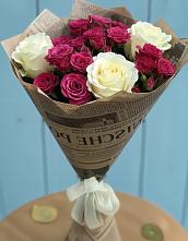Букет цветов из:  Розы в Большое Новосурино