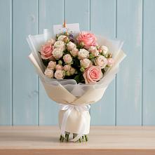 Букет цветов из:  Розы в Большое Новосурино